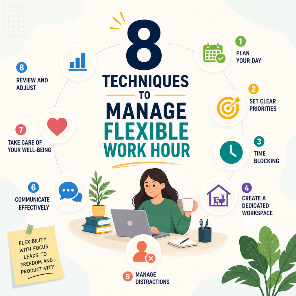 8 Techniques to Manage Flexible Work Hours (That Actually Work)